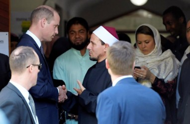 Berkunjung ke Selandia Baru, Pangeran William Bertemu Korban Penembakan Massal