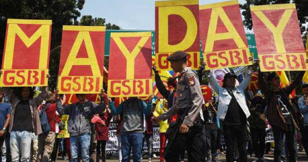 Kesejahteraan Buruh Ditingkatkan, Stabilitas Nasional Terjaga