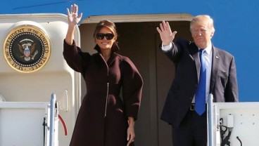 Ulang Tahun, Melania Trump Ingin Makan Malam Bersama PM Shinzo Abe