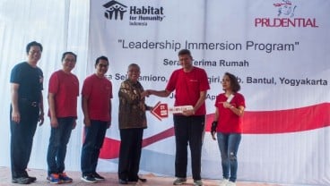 Prudential  Tuntaskan Pembangunan 30 Rumah di Desa Selopamioro, Bantul