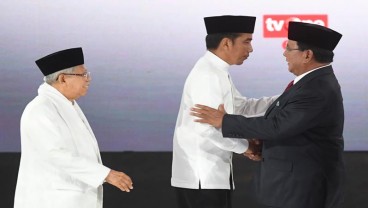 Real Count KPU : Data Lebih 80 Persen, Ini Peta Dukungan Jokowi dan Prabowo di 5 Provinsi