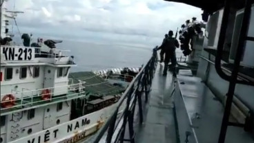 Kapal Dinas Perikanan Vietnam Menabrak KRI Tjiptadi 381, Indonesia Sampaikan Protes