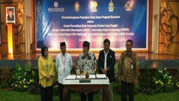 BI Beri Beasiswa Empat Perguruan Tinggi di Jateng