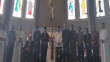 Gubernur Isran Noor Resmikan Katedral Samarinda