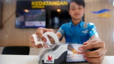 Tak Perlu Tunai, Ada Tapcash di Loket Dermaga 6 Eksekutif Pelabuhan Merak