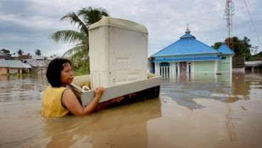 BUMN Bersatu Bantu Korban Banjir Bengkulu