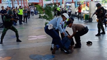 Bandara Ngurah Rai Simulasi Penanganan Bom