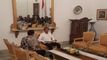 Presiden Jokowi Bicara Empat Mata dengan AHY