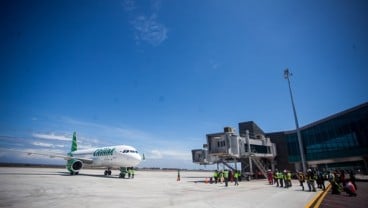 Citilink Tuntaskan Uji Terbang di Bandara Internasional Yogyakarta