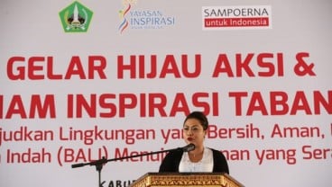 Hari Bumi, Bupati Tabanan Targetkan Punya 10 Minimarket Sampah