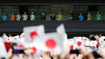 Didampingi Keluarga, Kaisar Baru Naruhito Sapa Masyarakat Jepang