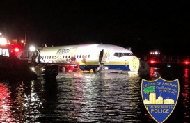 Boeing 737-800 Miami Air Tercebur ke Sungai di Dekat Florida