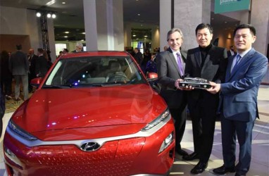 Mobil SUV Hyundai Kona Resmi Mengaspal di Pekanbaru