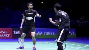 Susul Jonatan Cristie, Hendra-Ahsan Sabet Juara Ganda New Zealand Open 2019