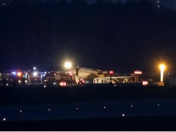 Korban Tewas Terbakarnya Pesawat Sukhoi Jadi 41 Orang