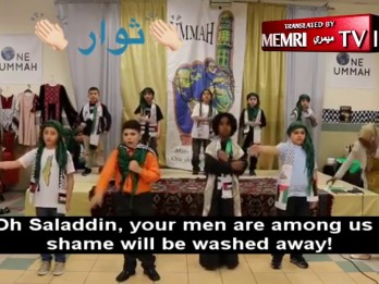 Video Anak Muslim AS Nyanyikan Lagu Jihad Palestina Beredar di Dunia Maya