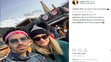 Potret Kemesraan Joe Jonas dan Sophie Turner Setelah Menikah