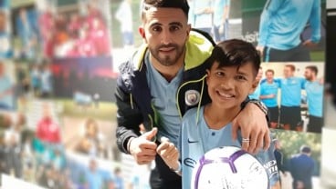 Kisah Rizky, Korban Gempa Palu Nonton Langsung Man City Taklukkan Leicester