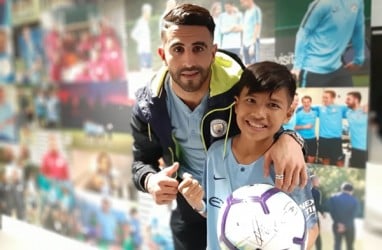 Kisah Rizky, Korban Gempa Palu Nonton Langsung Man City Taklukkan Leicester