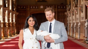 Gantengnya Anak Pangeran Harry dan Meghan Markle 