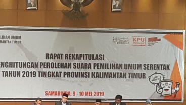 KPU Kaltim Gelar Pleno Rekapitulasi Suara Akhir