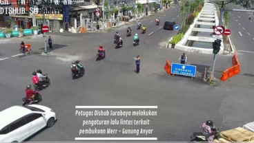Jalan MERR Gunung Anyar Mulai Uji Coba Seminggu