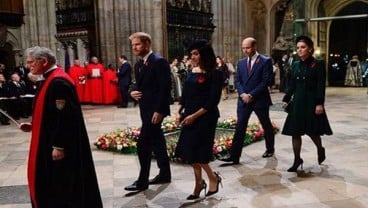 Pangeran William-Kate Middleton dan Pangeran Harry-Meghan Markle Luncurkan Layanan Kesehatan Mental