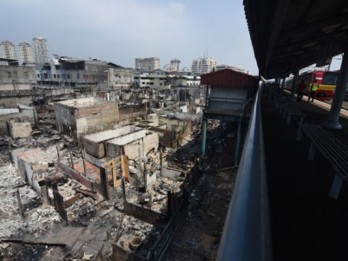 Pemprov DKI Bangun Rusun untuk Korban Kebakaran Kampung Bandan