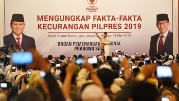Begini Isi Pidato Lengkap Prabowo Tolak Hasil Pemilu 2019
