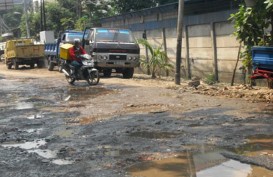 Jelang Mudik, Banyak Jalan di Cianjur Berlubang