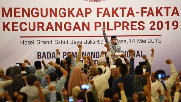 Di Depan Anak Yatim, Sandi Buktikan Situng KPU Melanggar