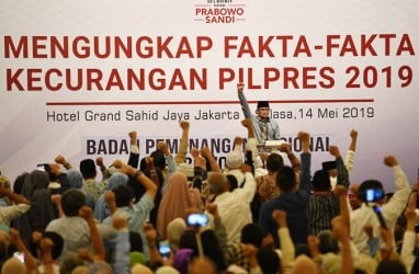 Di Depan Anak Yatim, Sandi Buktikan Situng KPU Melanggar