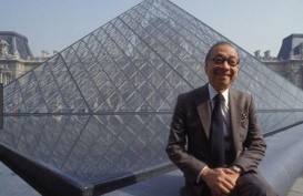 Arsitek Piramid Kaca Museum Louvre Meninggal Dunia