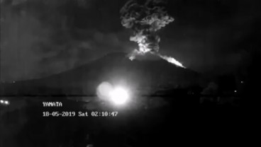 Letusan Gunung Agung Berhenti, tapi Status masih Siaga III. Ini Videonya