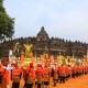Ribuan Umat Buddha Ikuti Prosesi Waisak di Borobudur