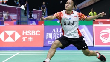 Lawan Denmark, Anthony Ginting Siap Diturunkan Hadapi Axelsen