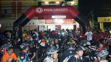 Bikin Tetap Bugar Puasa, Jaringan Toko Sepeda Rodalink Gelar Night Ride