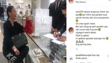 Inul Daratista Beri Parcel Lebaran Produk Dior dan Louis Vuitton Untuk Rekan Kerja dan Karyawannya