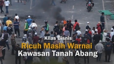 Ricuh Masih Warnai Kawasan Tanah Abang