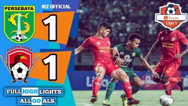 Liga 1: Persebaya vs Kalteng Putra 1-1. Ini Videonya