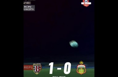 Liga 1: Bali United vs Bhayangkara FC 1-0, Dendam pun Terpuaskan. Ini Videonya