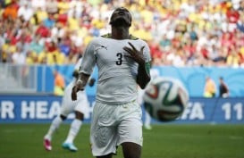 Ban Kapten Dicopot, Asamoah Gyan Mundur dari Timnas Ghana