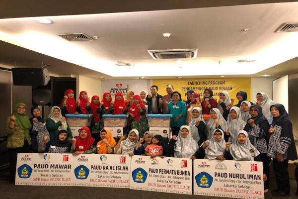 Program Pendampingan Pendidikan PAUD PAcific Place Jakarta - Istimewa