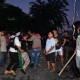 DEMO 22 MEI: Massa Masih Konsentrasi di Sekitar Asrama Brimob Petamburan