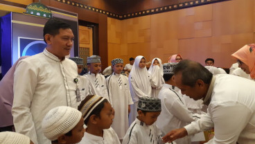 Pegadaian Gelar Buka Bersama Anak Yatim di Manado