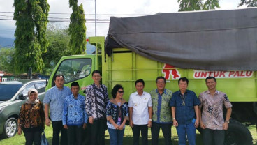 Hino Motors Donasikan Dutro 4x4 Untuk Pemulihan Korban Bencana Alam di Sigi