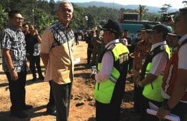 Ganjar Inspeksi Jalur Mudik Tengah-Selatan Jawa Tengah