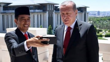 Presiden Turki Recep Tayyip Erdogan Beri Selamat ke Presiden Jokowi