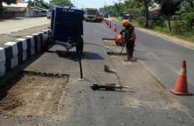 Perbaikan Jalan Trenggalek-Ponorogo Dikebut