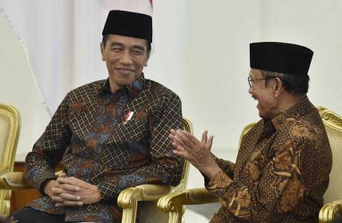 BJ Habibie Temu Presiden Jokowi di Istana Negara